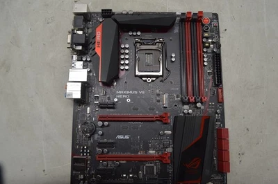 ASUS MAXIMUS HERO VII Intel LGA1150 DDR3 ATX Desktop Motherboard *No IO Shield* - Image 1 of 4