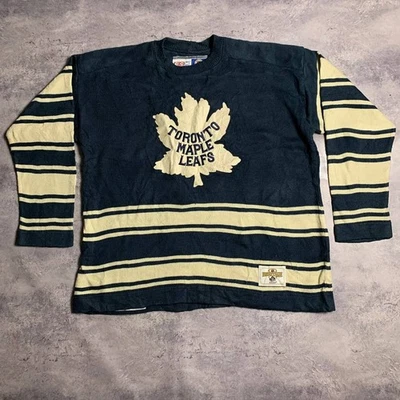 Vintage CCM Toronto Maple Leafs 1927 Heritage Sweater Jersey XXL Made in Canada - Image 1 of 4