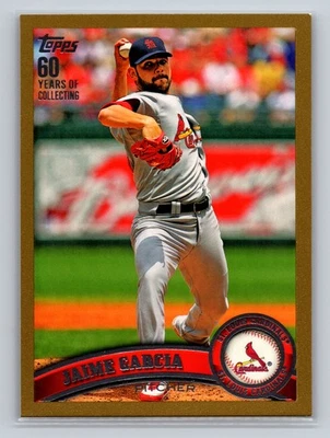Topps #23 Jaime Garcia Gold 2011/2011 Foto 1 de 2