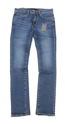 John Varvatos Star USA Men's Dark Indigo Mist Wight Skinny Straight Jeans $228 - Image 1 of 4
