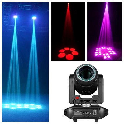 Mini LED Spot Beam100W Lighting Moving Head Lights gobo prism Stage beam light - Image 1 of 4