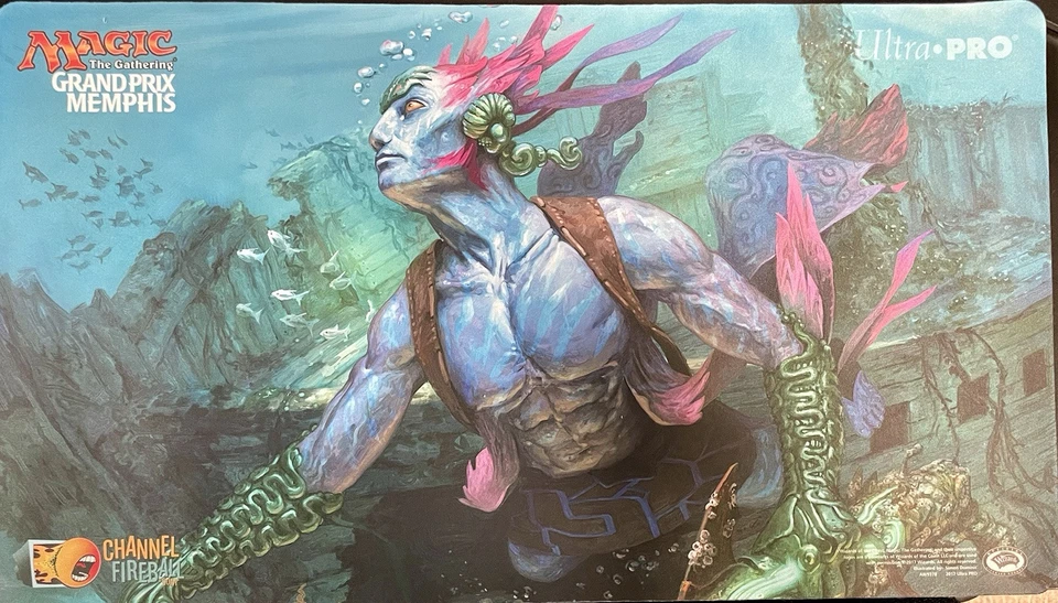 Seafloor Oracle Grand Prix Memphis 2018 Magic the Gathering Playmat - Image 1 of 1
