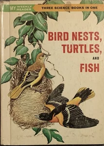 Bird Nests, Turtles, & Fish Vtg Nina Shackleford Weekly Reader 1963 ACCEPTABLE!! - Imagen 1 de 22