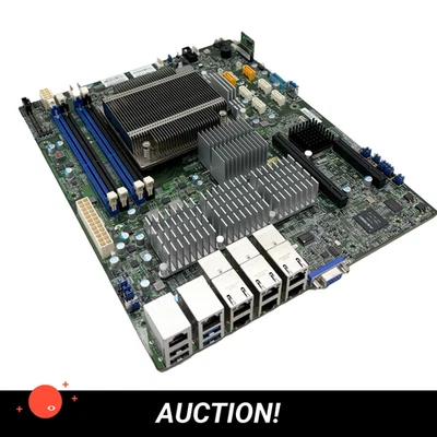 SuperMicro X10SLH-N6-ST031 mATX Motherboard with Heatsink for Server - Bild 1 von 4
