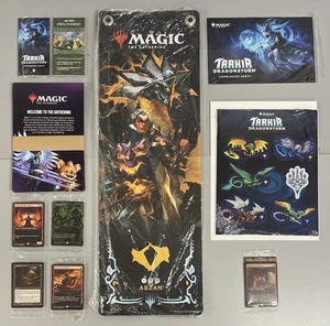 MTG Tarkir Dragonstorm Promo Lot- (5) Clan Banners + Goddric Winner + Much More! - Picture 1 of 6