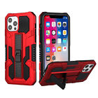 Rocker Series Tough Ultra Rugged Hybrid Case for iPhone 13 Pro - Red