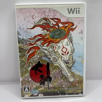 Okami Nintendo Wii Japanese Version NTSC-J W/Case - Image 1 of 3
