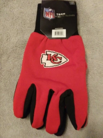 Kansas City Chiefs Gloves, Utility Gloves, Casual Gloves, Brand New! With Tags! Cover