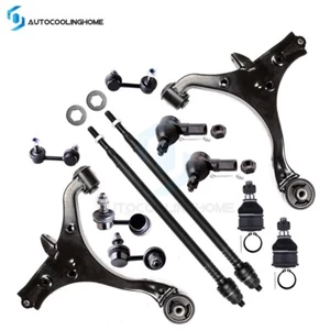 Lower Control Arms Sway Bars Ball Joints for 2001-2005 Honda Civic Sedan Coupe - Picture 1 of 11