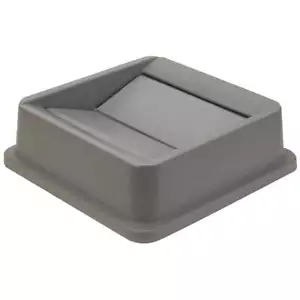 Tapa de bote de basura GRAINGER 4PGR1, tapa abatible, oscilante, gris 4PGR1 - Imagen 1 de 2