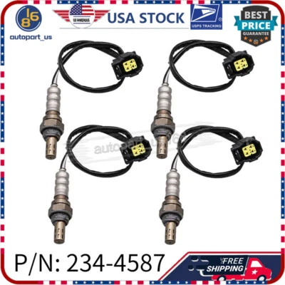 Sensor de oxígeno O2 4 piezas para camioneta Dodge Ram 1500 2500 3500 4,7 L 5,7 L 5,9 L 8,0 L EE. UU. Foto 1 de 4