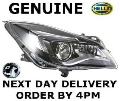 Genuine Vauxhall Insignia MK1 A HELLA Xenon Headlight AFL Right Driver 2013-17 - Image 1 of 4