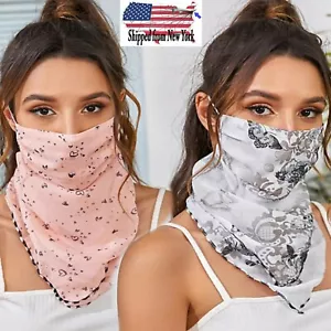 Cubierta facial transpirable para mujer con patrón corazón única ajustable - Imagen 1 de 9