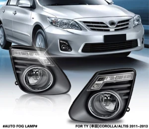 LED Daytime Running Light For Toyota Corolla /Altis 2011-2013 - Picture 1 of 9