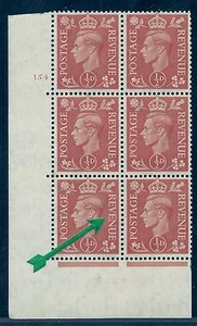 1/2d orange Farbwechsel Zylinder 154 ohne Punkt mit Sorte UNMONTIERT NEUWERTIG - Bild 1 von 1