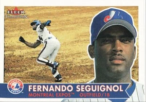 2001 Fleer Tradition Baseball Fernando Seguignol Montreal Expos #286 - Picture 1 of 2