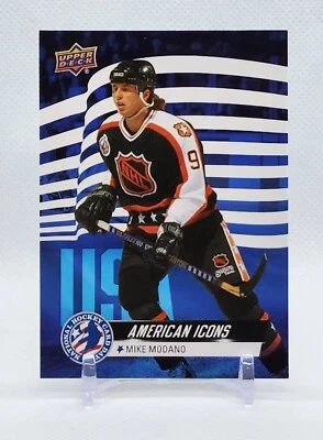 2022 Upper Deck National Hockey Card Day MIKE MODANO American Icons - Image 1 of 2