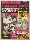 Record Collector Magazine December 1982 Issue 40 Inc The Beach Boys Etc