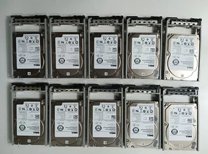 4.8TB - Lote 10 discos SAS 2.5 Disco Duro Servidor Dell Power Edge T630 - Imagen 1 de 11