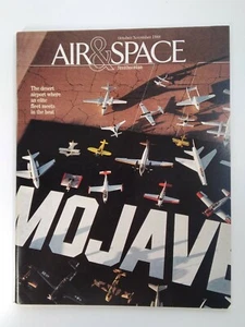 Air & Space Magazine Smithsonian Rare Vtg 1988 Mojave Rolex Ad United Orion Lear - Picture 1 of 12