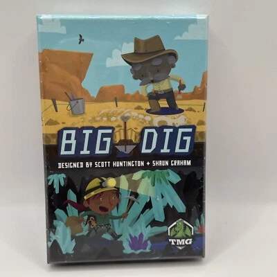 Tasty Minstrel Games Big Dig Board Game by Scott Huntington & Shawn Graham TMG - Image 1 of 4