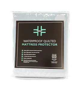 Medicare Incontinence Aid QUILTED WATERPROOF MATTRESS PROTECTORS Rustle Free - Picture 1 of 1