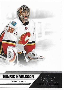 2010-11 Panini All Goalies Calgary Flames Henrik Karlsson