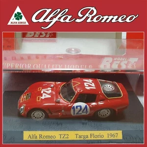ALFA ROMEO TZ2 TARGA FLORIO 1967 SCALA 1:43 BEST (C/395) - Foto 1 di 6