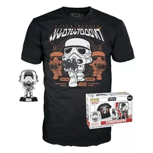 BOX T-SHIRT FUNKO POP STAR WARS STORMTROOPER TAGLIA L LIMITED EDITION - Imagen 1 de 5