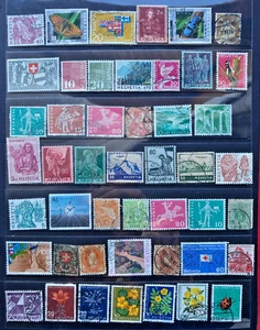 SWITZERLAND STAMPS - MIXED LOT - USED - PRE-DECIMAL/DECIMAL - Picture 1 of 1