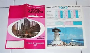 Brochure ITALIA NAVIGAZIONE Italian line LINEA NORD AMERICA Prezzi 1973 Depliant - Picture 1 of 1