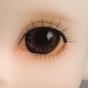 Dollmore BJD Doll New Eyes Optical Acrylic Doll Eyes 28mm (FC08 - Dark Violet) - Picture 1 of 4