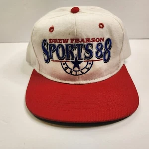 Cappello Vintage Drew Pearson Sports 88 Grill SnapBack Regolabile, CONTROLLA CONDIZIONI - Foto 1 di 8