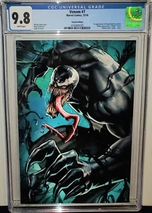 VENOM #7 CGC 9.8 KAMPFLINIEN JUNGFRÄULICHE VARIANTE! ERSTE APP VON DYLAN BROCK IM CAMEO! - Bild 1 von 1