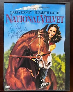 National Velvet MICKEY ROONEY DVD FIRMATO - Foto 1 di 1