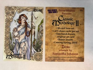 CHEAP PROMO CARD: CLASSIC MYTHOLOGY II (Perna Studios 2014) #P4 Philly Show
