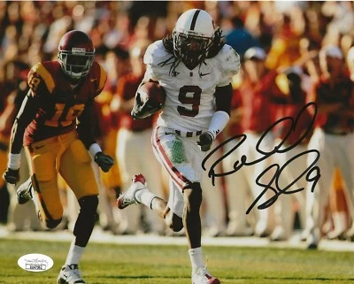 Richard Sherman Seahawks signed Stanford Cardinal 8x10 photo autographed 2 JSA - Image 1 of 2