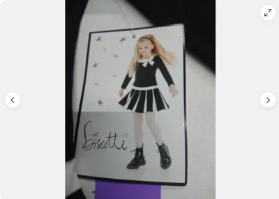 Biscotti Girls Dress Special Occasion ( Black & Ivory 5)NWT - Image 1 of 4