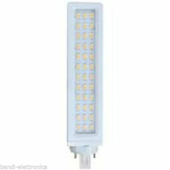 LAMPADA LED PL-C 2Pin G24d, 12W, LED Lextar, 180°, 6500K, 220Vac, 1080LM, RA>80 - Immagine 1 di 1