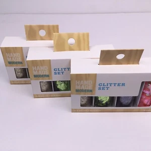 Glitter Sets 12Qty Total Hand Made Modern Brand From Target NEW (0.5oz Ea) - Picture 1 of 9