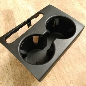 2003-2007 Honda Accord Center Dual CUP HOLDER Black Plastic, Genuine OEM Insert - Picture 1 of 9