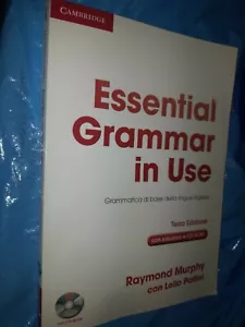ESSENTIAL GRAMMAR IN USE GRAMMATICA DI BASE ESSENZIALE + CD-ROM CAMBRIDGE 3°EDIZ - Bild 1 von 3