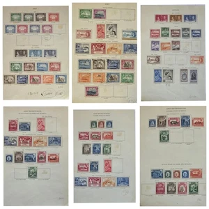 ADEN PROTECTORATES & ANTIGUA VFM & U 6 Sides 90+ Stamps €300+ - Picture 1 of 7