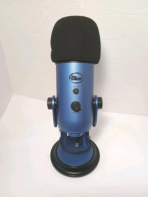 Blue Yeti Multi-Pattern USB Microphone - Blue Untested  - Image 1 of 4