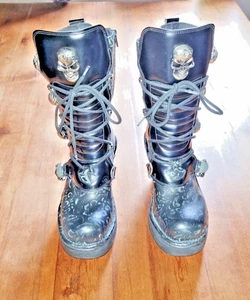 new rock stiefel damen Gr.39 kaum getragen - Bild 1 von 9