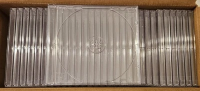 30 Estuche Joyero Estándar 10.4 mm Único CD DVD Disco Almacenamiento Bandeja Transparente Casi Nuevo Foto 1 de 3