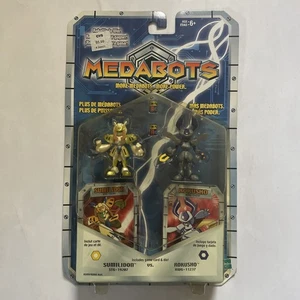 Hasbro Carded 2-pack MEDABOTS Sumilidon vs. Rokusho Action Figures - Picture 1 of 4