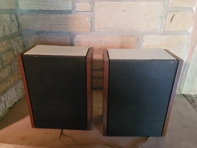 Telefunken L291 cassa audio coppia casse altoparlanti vintage casse - Immagine 1 di 4