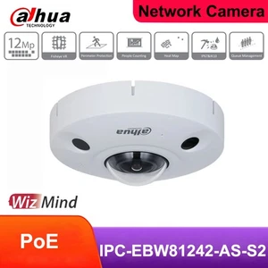 Dahua 12MP Fisheye Camera IPC-EBW81242-AS-S2 IP IR Smart Detection PoE IP67 IK10 - Picture 1 of 13