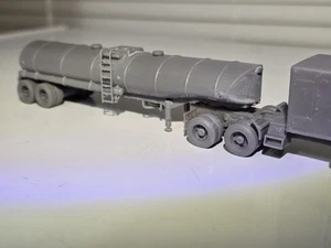 Remolque cisterna escala Ho años 197 goma pato kit sin decorar impreso en 3D - Imagen 1 de 5